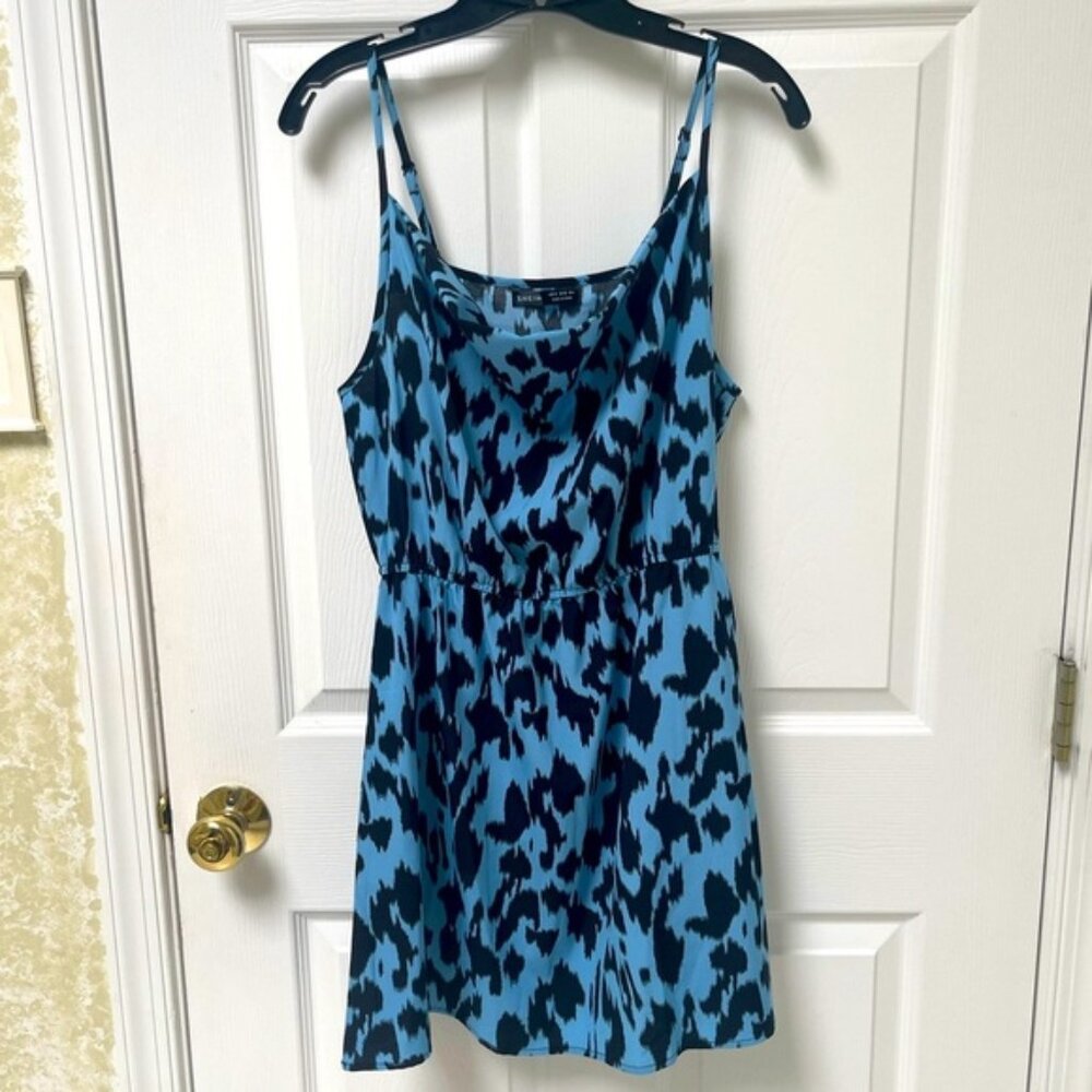 Shein Dress Cheetah Print Dress
